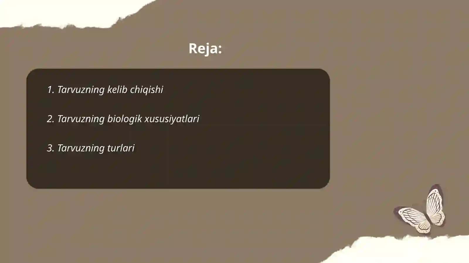 Tarvuz haqida slayd 2