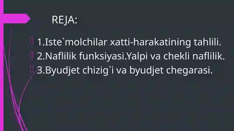 Iste`molchilarning xatti-harakati 2
