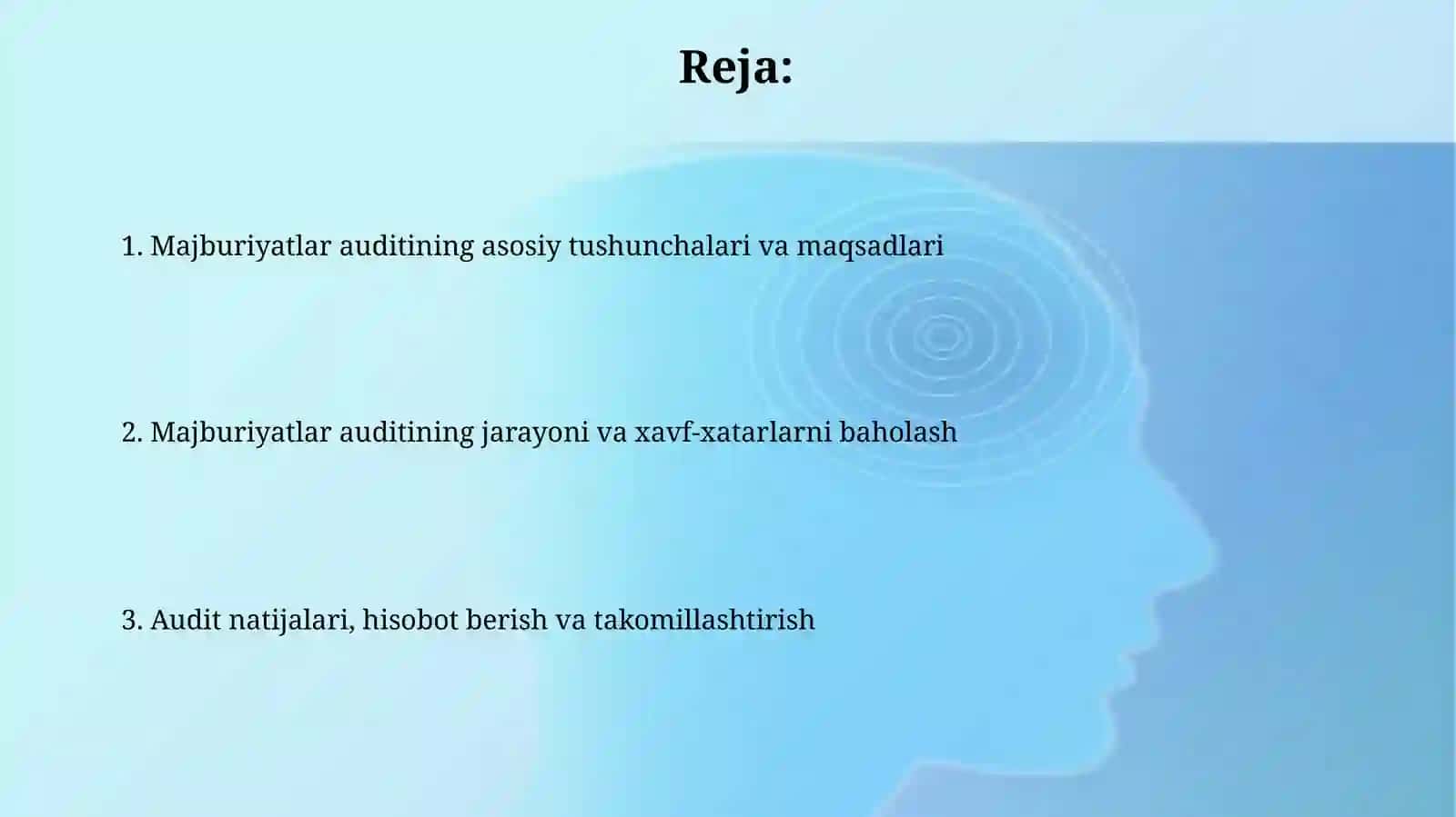 Majburiyatlar auditi 2