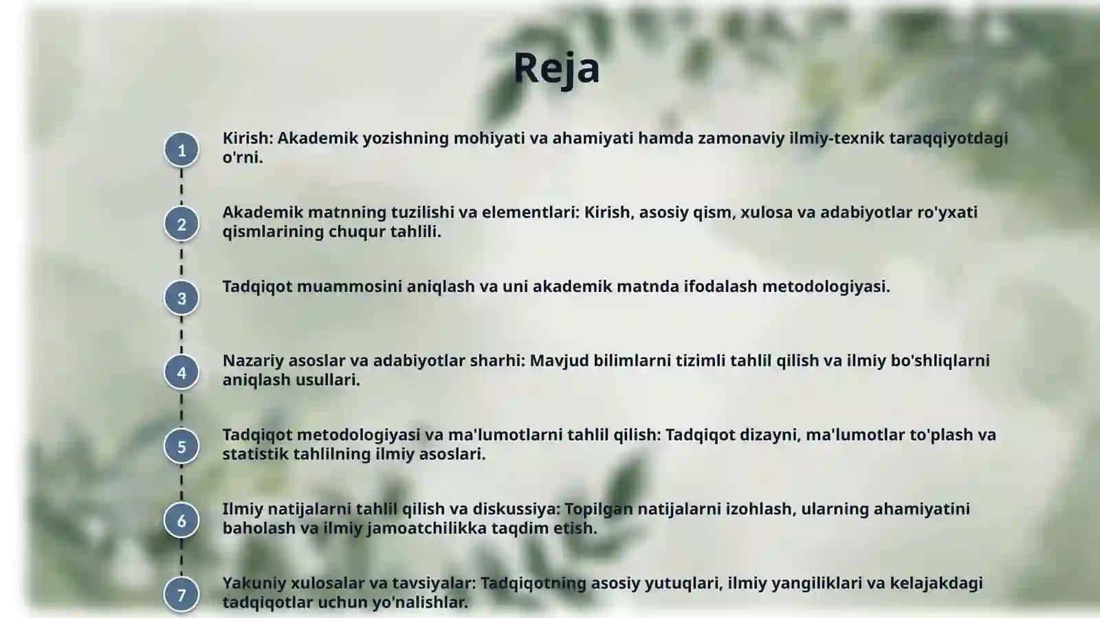 Akademik yozish mahorati 2