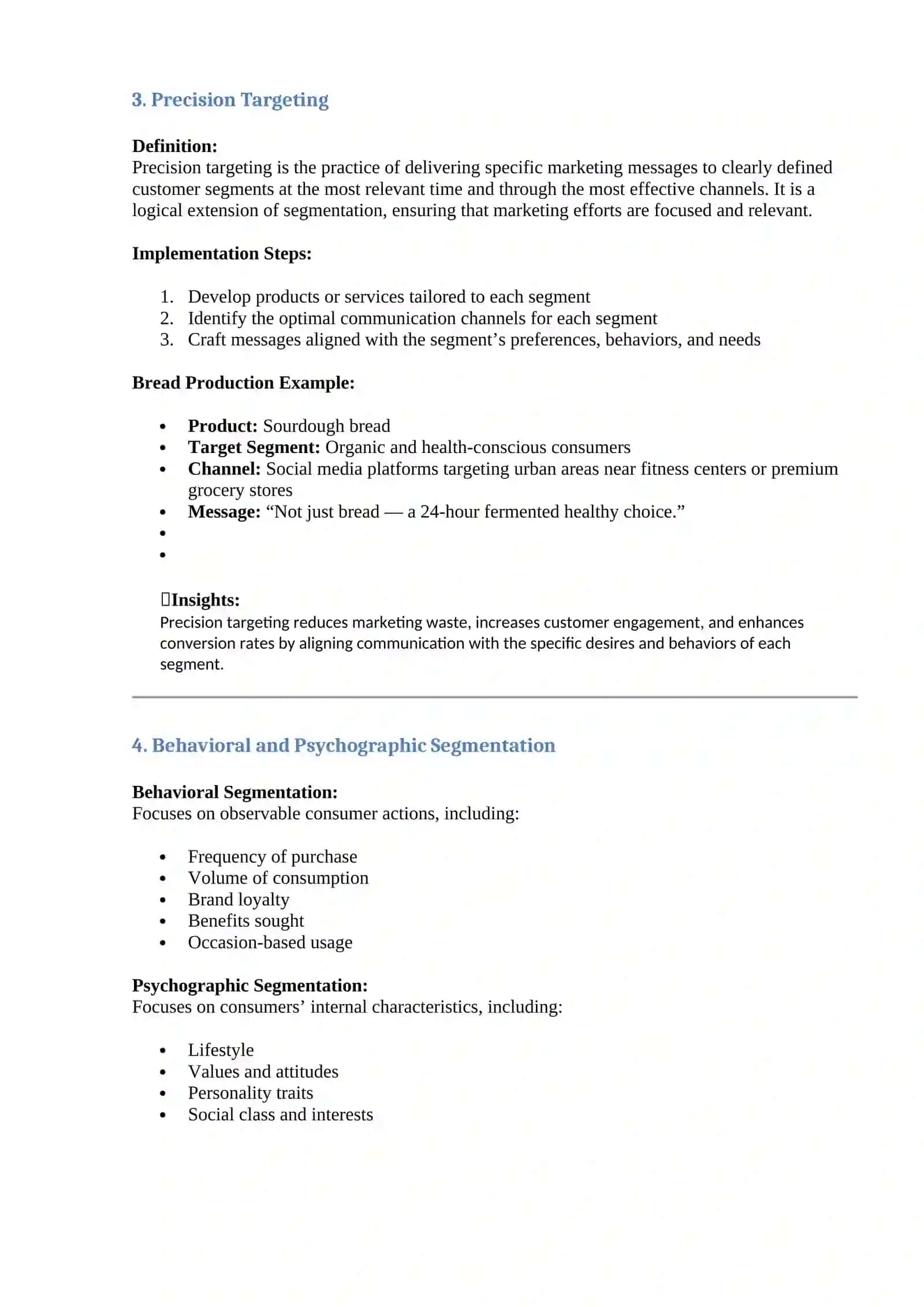 Smart Segmentation and Precision Targeting 2