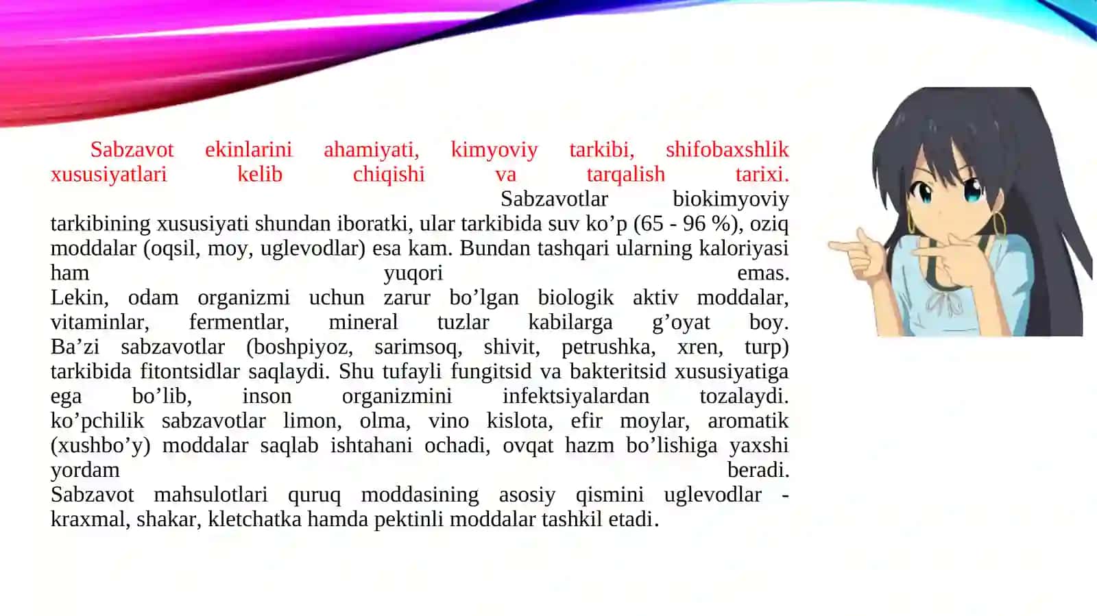 SABZAVOT EKINLARI BIOKIMYOSI 2