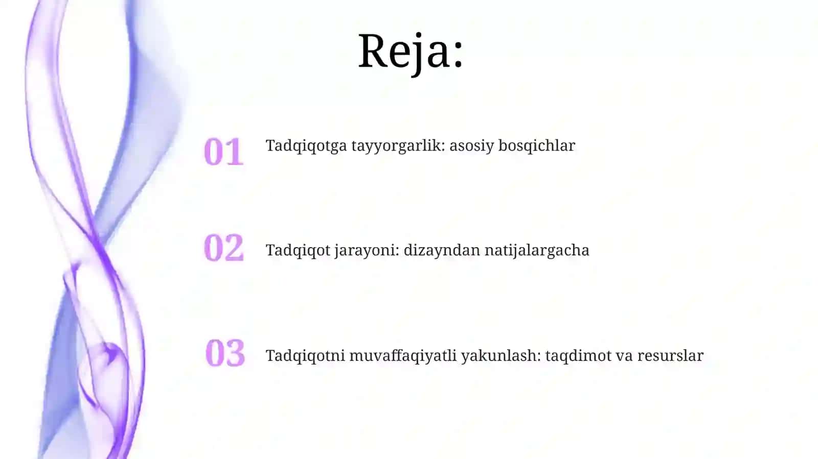 Dastlabki ilmiy tadqiqotni yozish 2