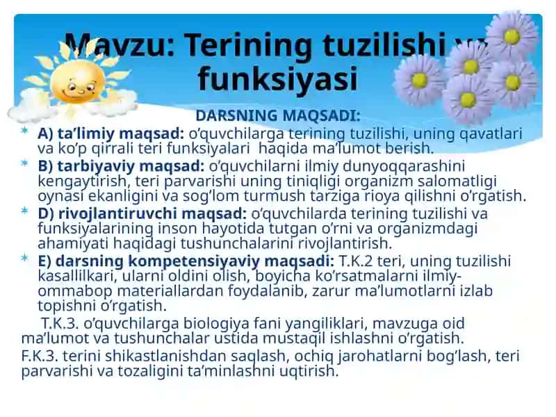 TERINING TUZILISHI VA FUNKSIYASI 2