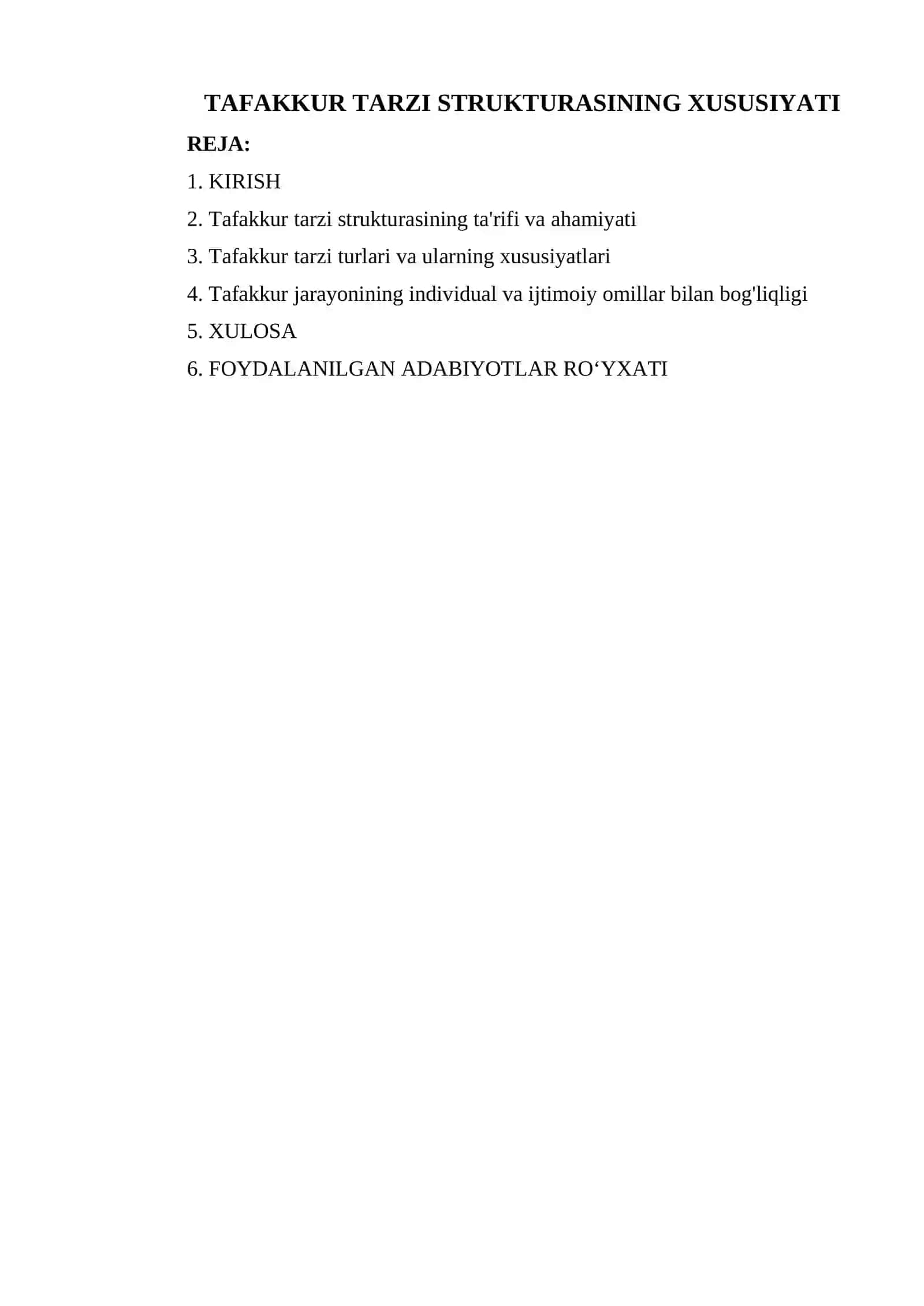 TAFAKKUR TARZI STRUKTURASINING XUSUSIYATI 2