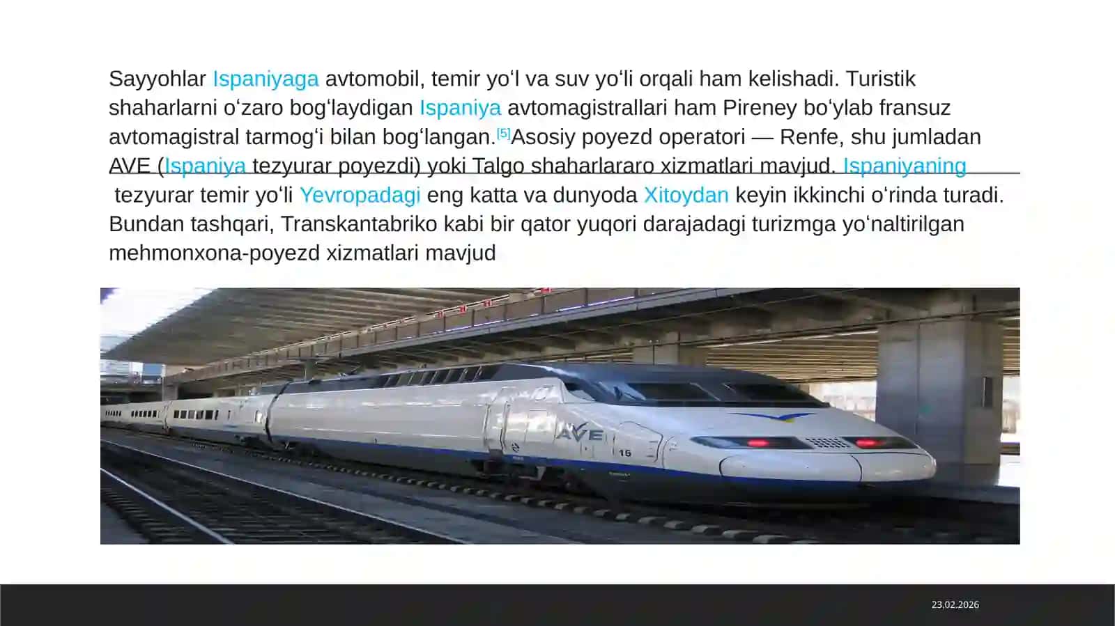 Ispaniya va uning iqtisodiy geografiyasi 2