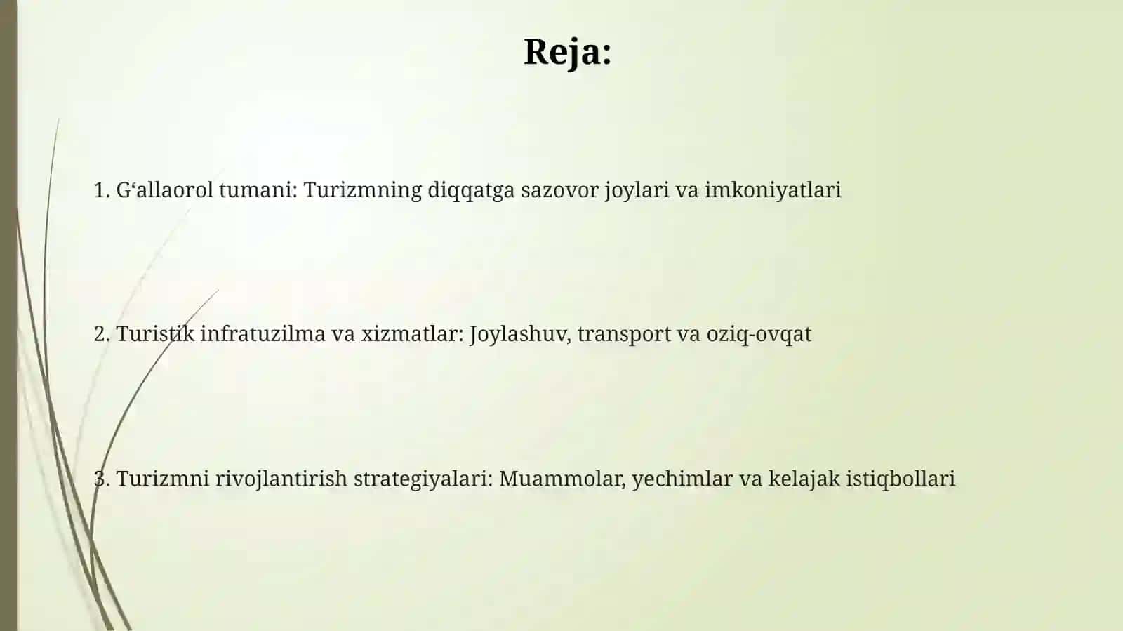 Gʻallaorol tumani turizmi 2