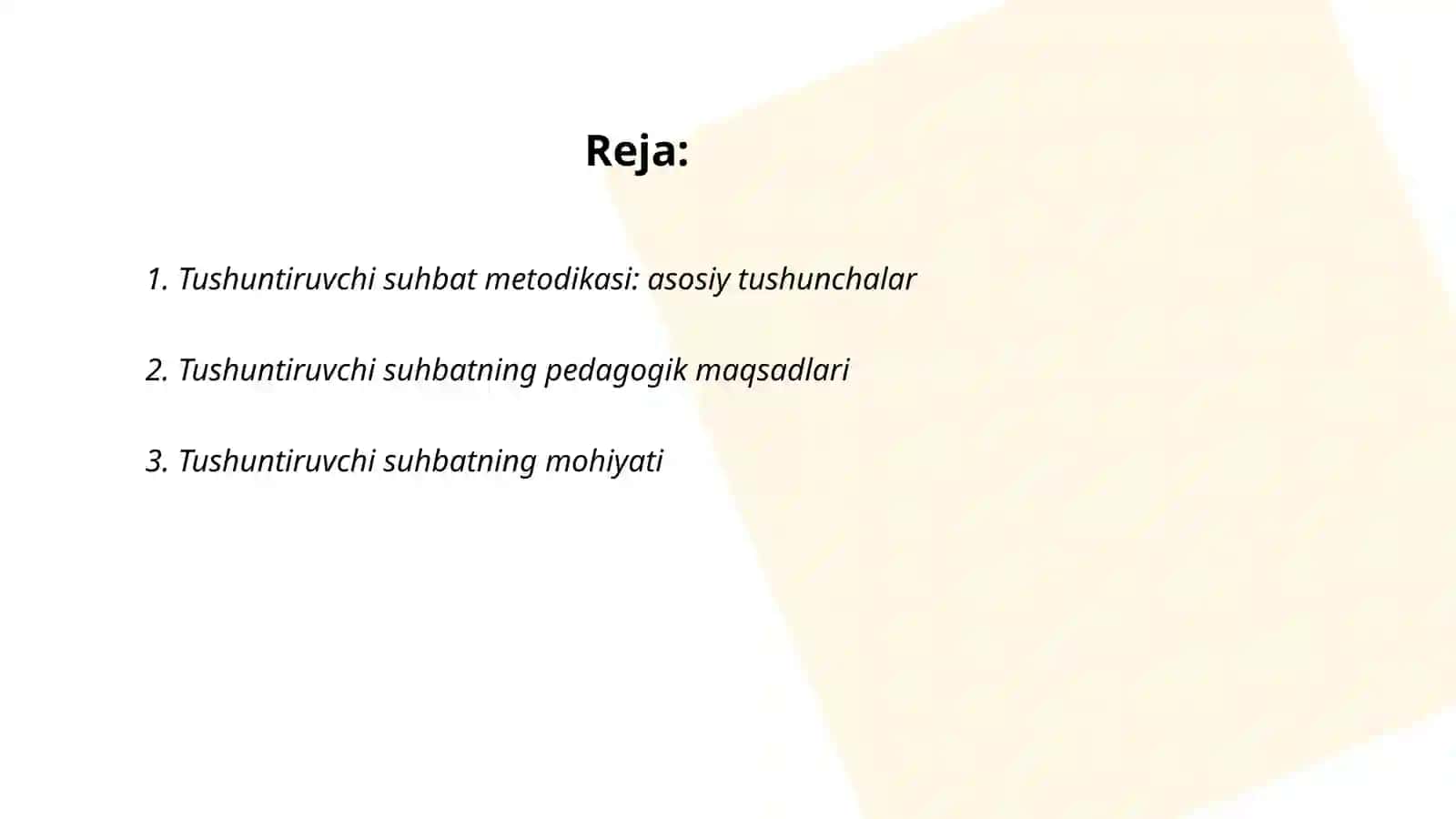 Tushuntiruvchi suhbat metodikasi 2