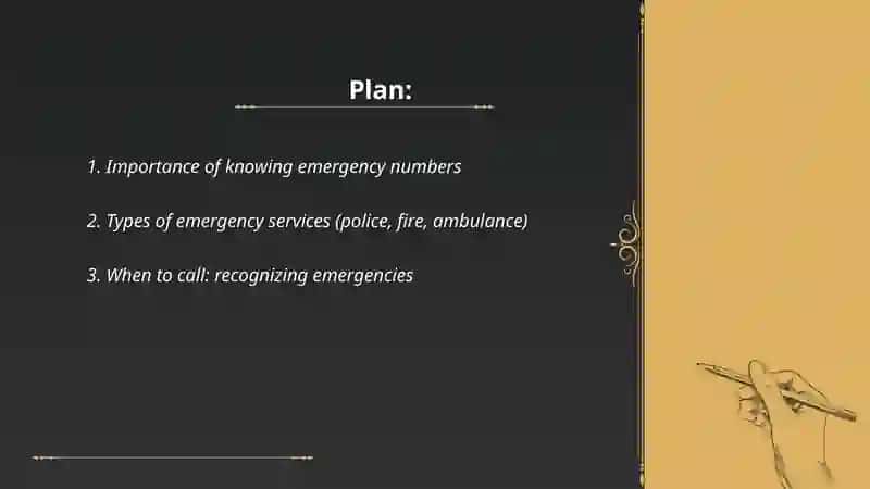 Talking about Emergency Phone Calls 2