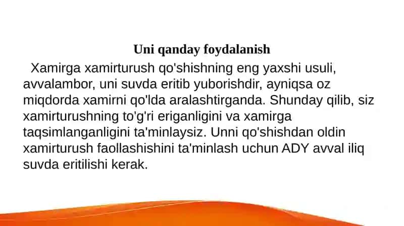 Oziq-ovqat xomashyosi 2