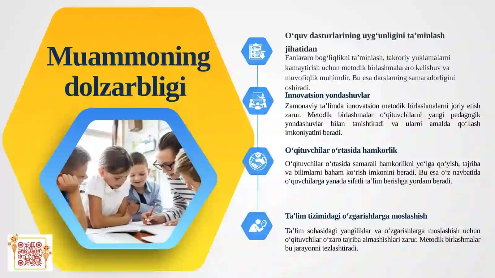 MAKTABDA    METODIK  BIRLASHMALARNING  SAMARALI  HAMKORLIGINI  YO‘LGA  QO‘YISH 2