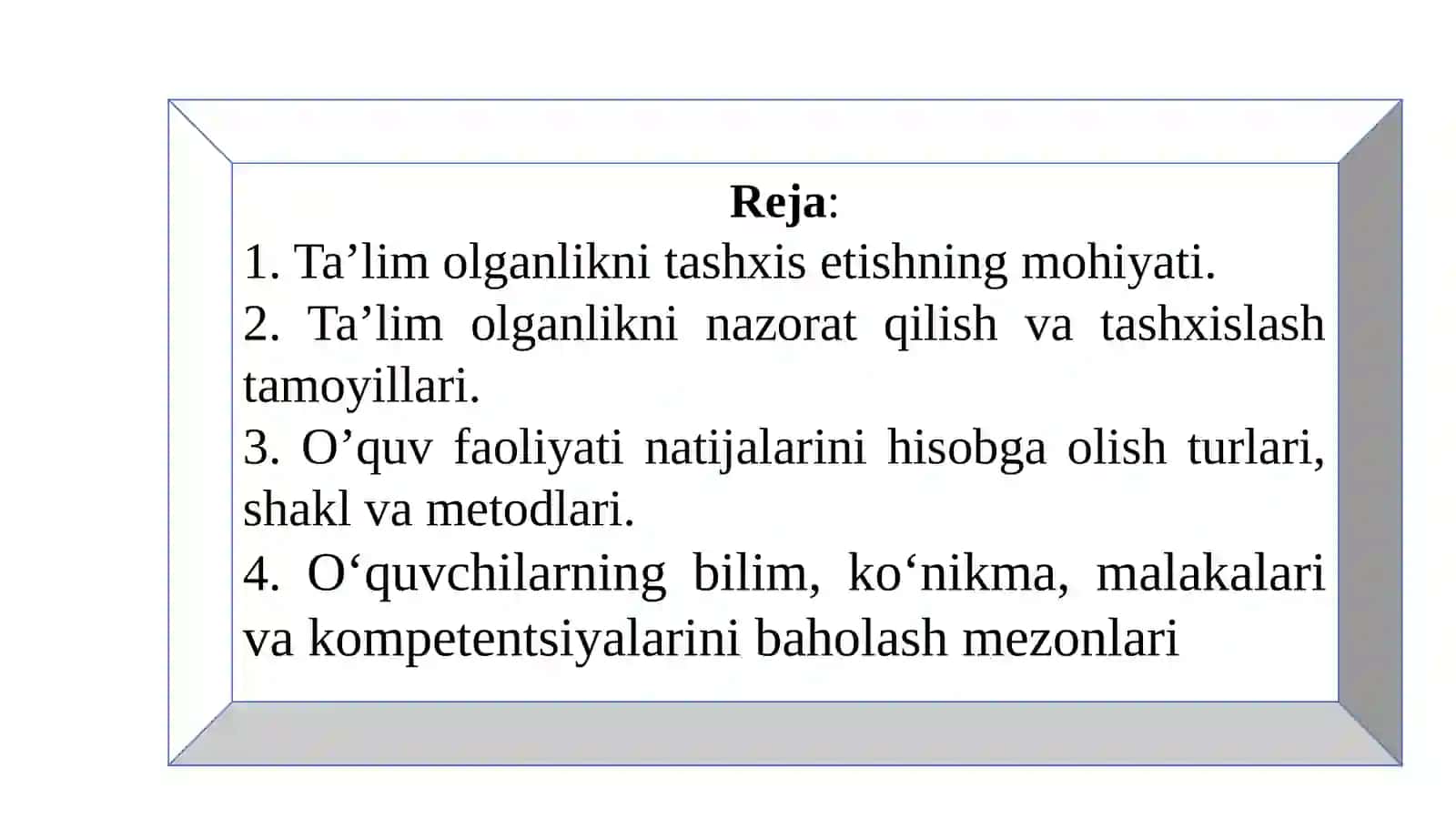 Tashxislash Tashkilotlari 2