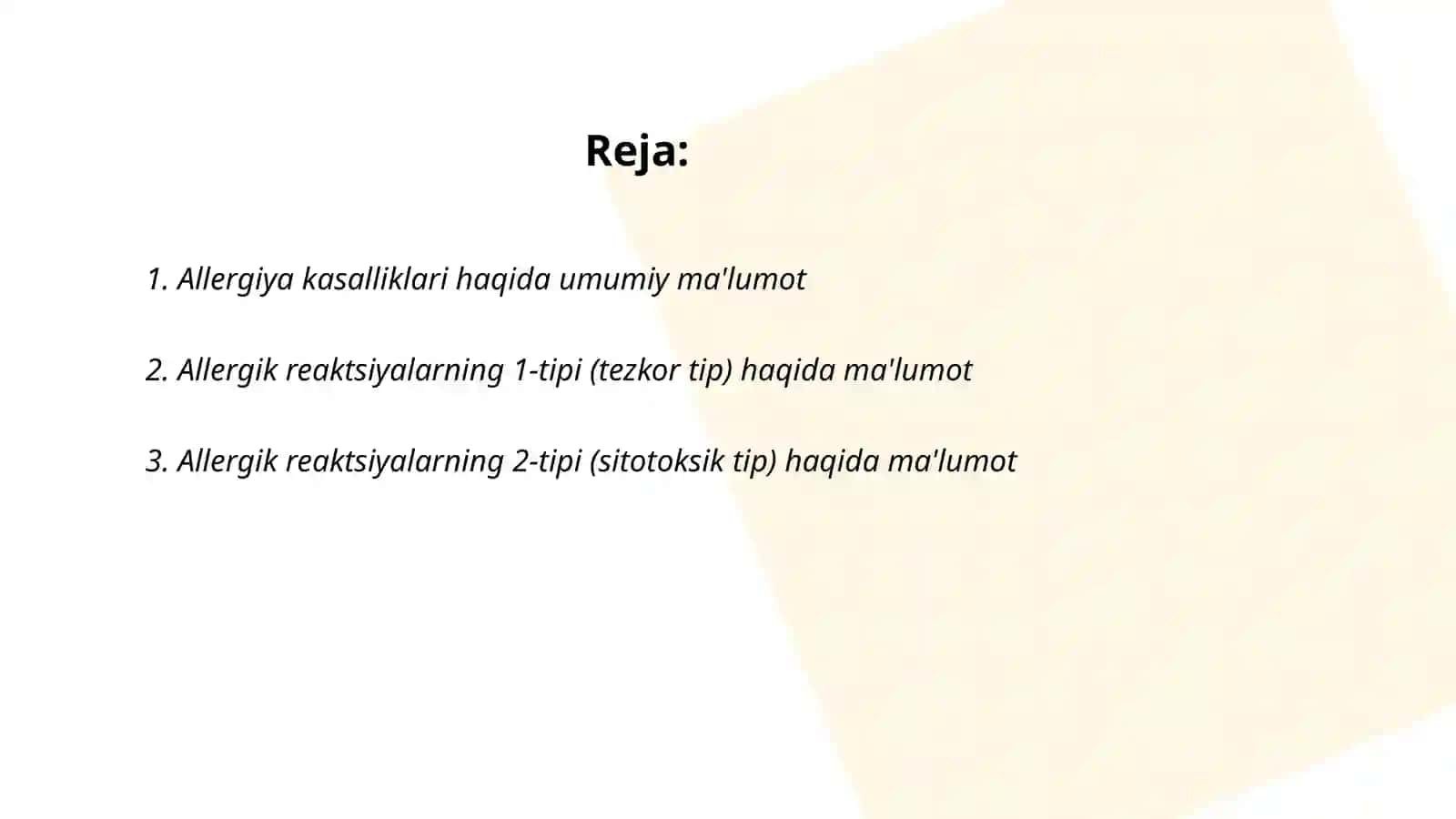 Alex 2 allergotesti haqida malumot 2