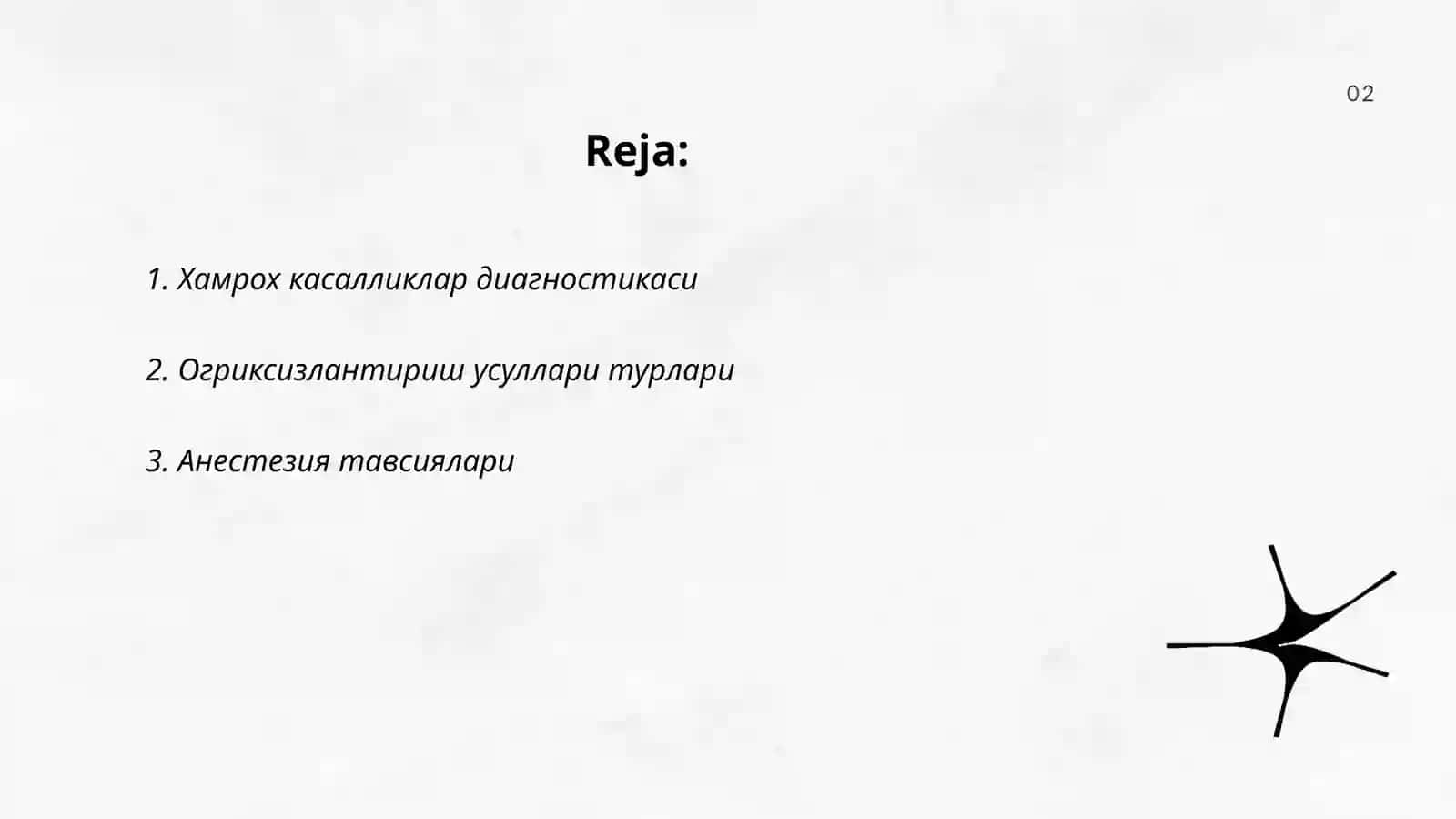 Хамрох касалликлари диагностикаси 2