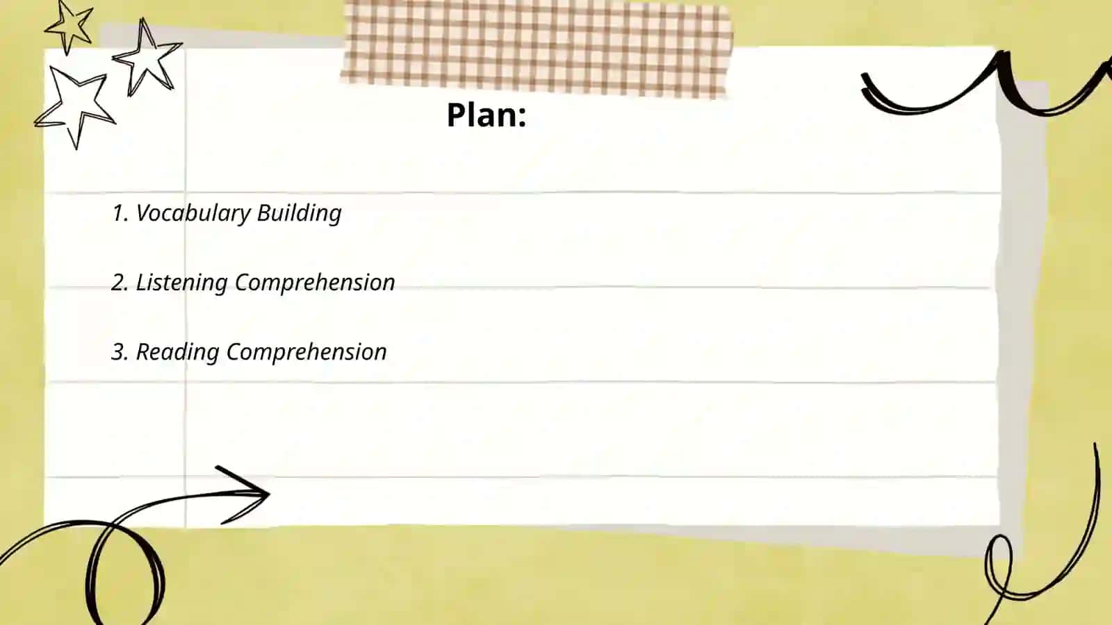 Project basic learning for developing english communication skills in school learning 2
