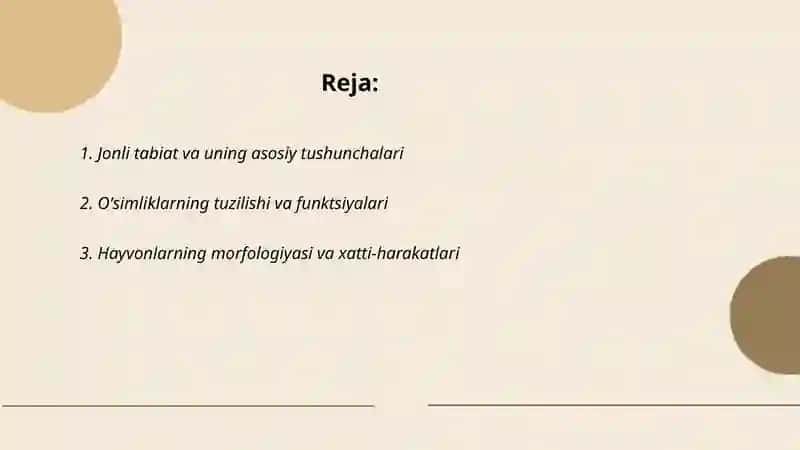 Jonli tabiat mavzusida 2