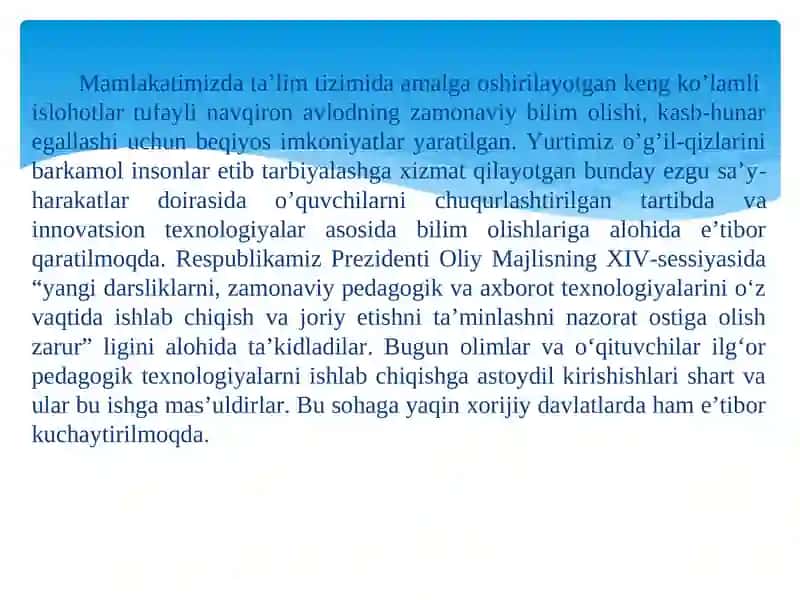 Modellashtirish va o’yinli texnologiyalar 2