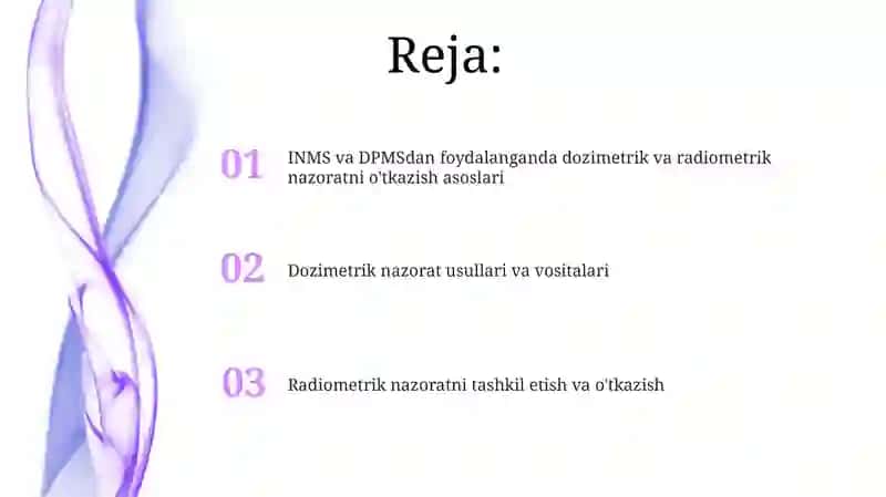 Dozimetrik nazorat usullari va vositalari 2