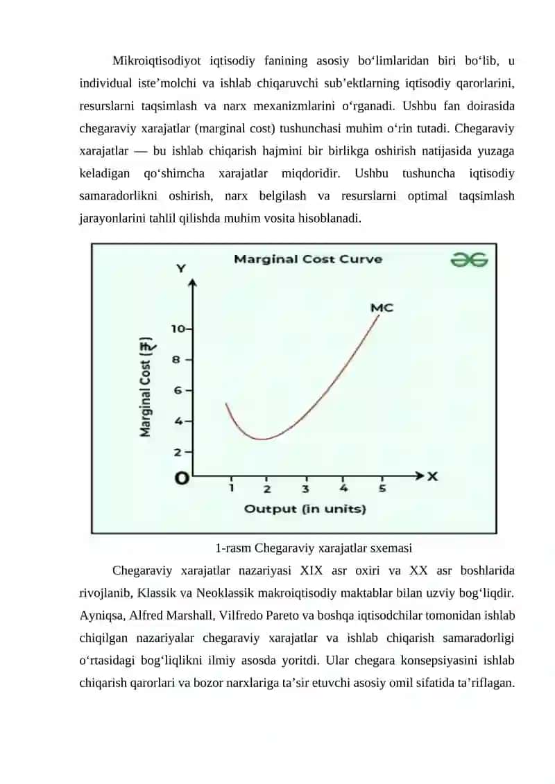 Marginal Cost in Microeconomics 2