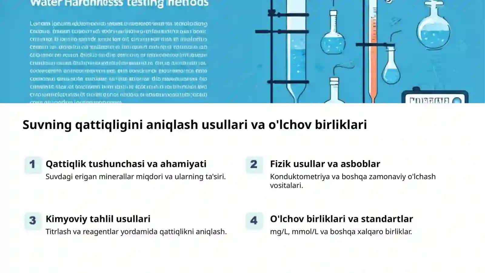 Suvning qattiqligi va uni yumshatish 2