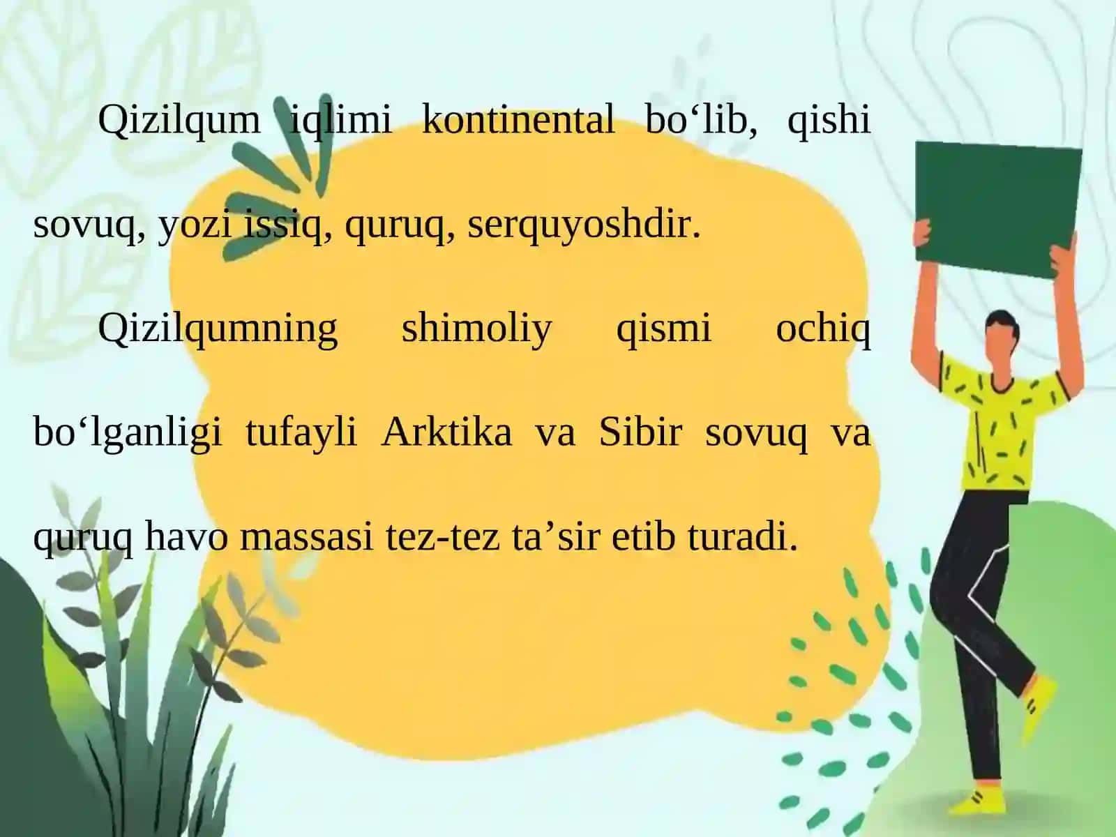 Iqlim va Hayvonot Dunyosi 2