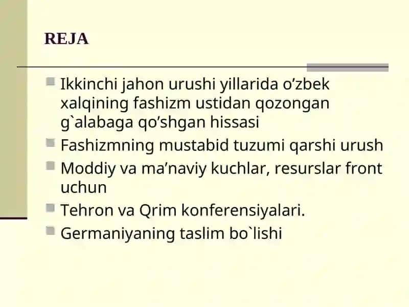 Ikkinchi jahon urushi fashizm fondi 2