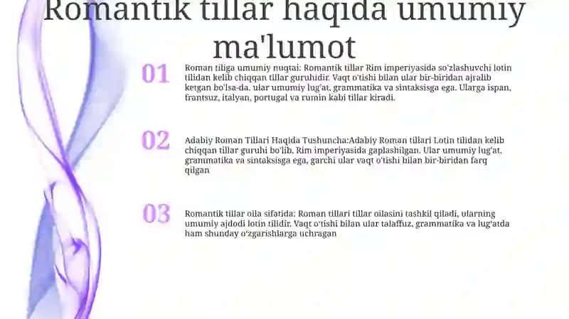 Adabiy Roman Tillari Haqida Tushuncha 2