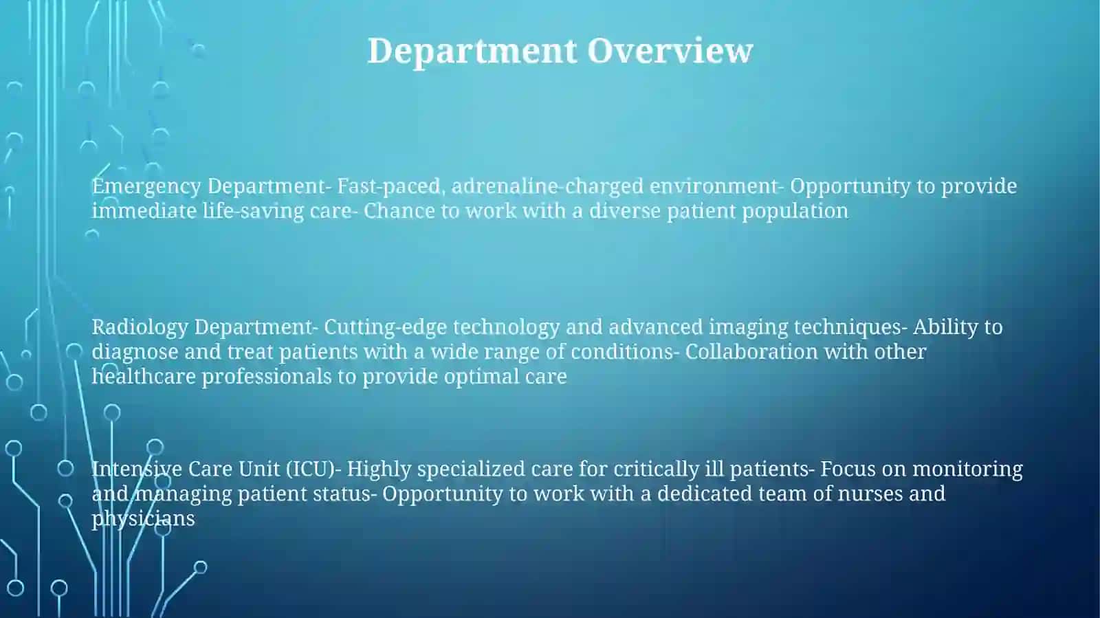 Emergency Department 2