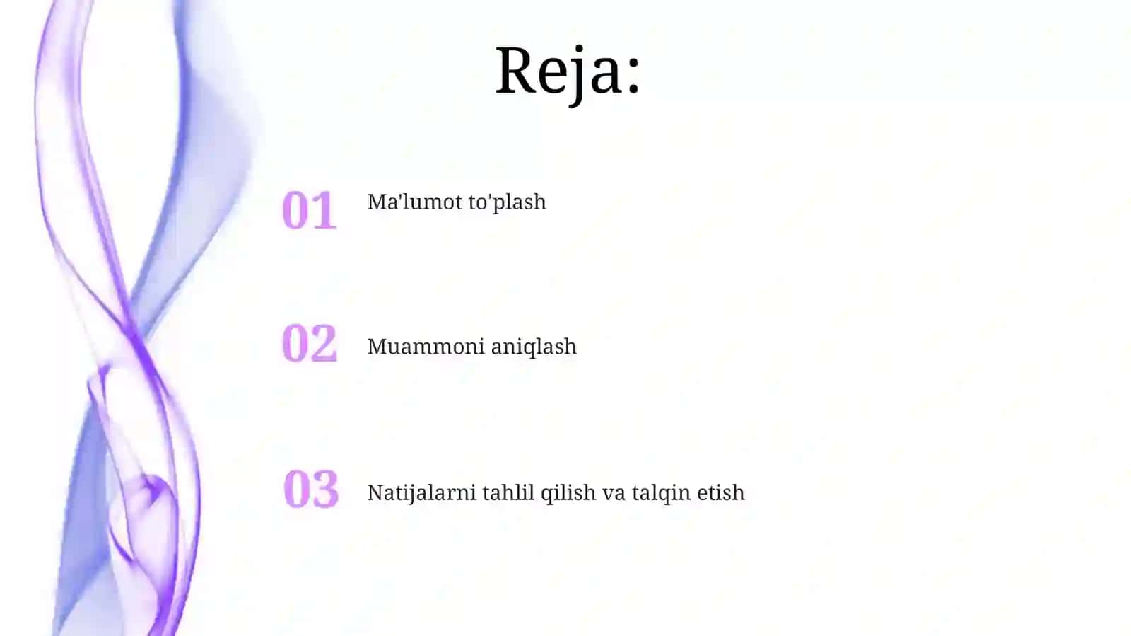 Ijtimoiy diagnoz jarayonini tashkil etish 2