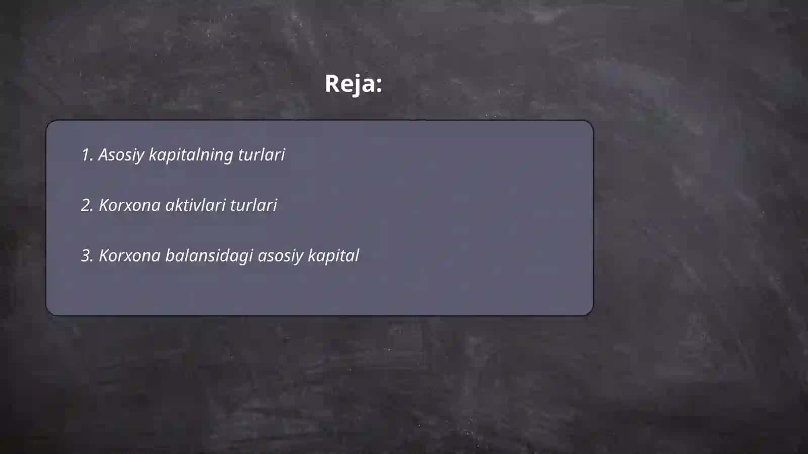 Asosiy kapital va korxonaning aylanma kapitali 2