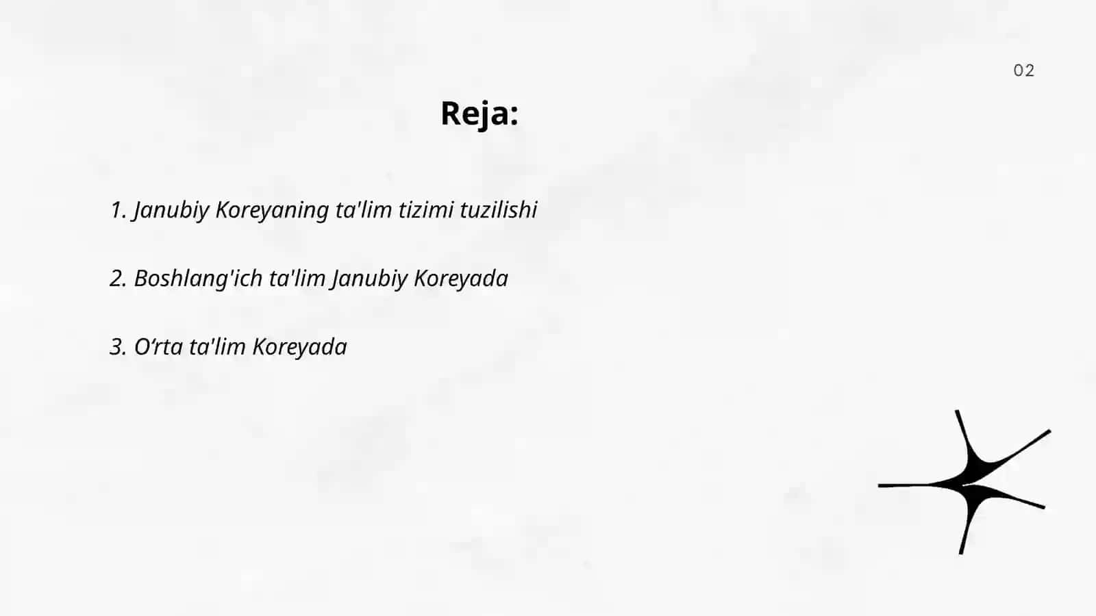 Janubiy Koreya ta'lim tizimi 2