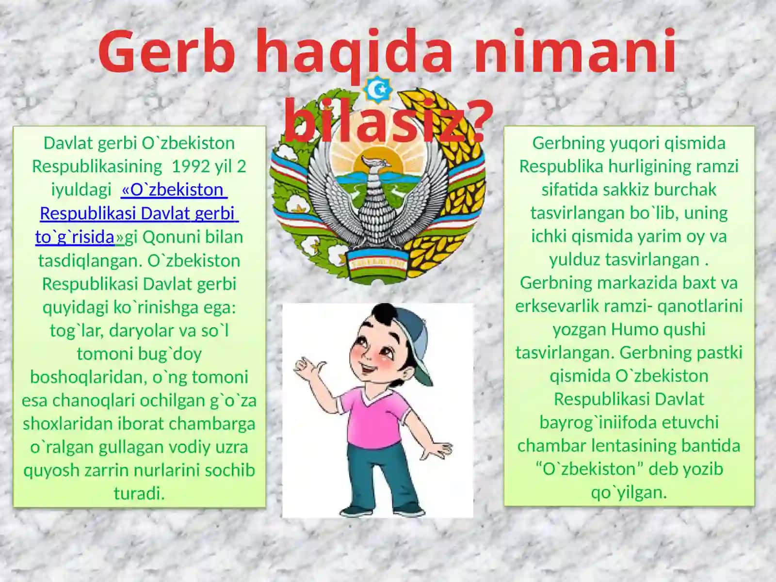 Bayroq haqida nimani bilasiz? 2