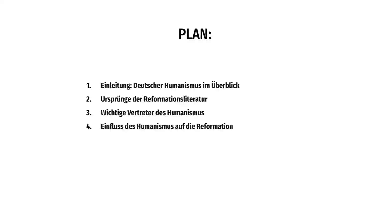 Reformationsliteratur. Der deutsche Humanismus 2