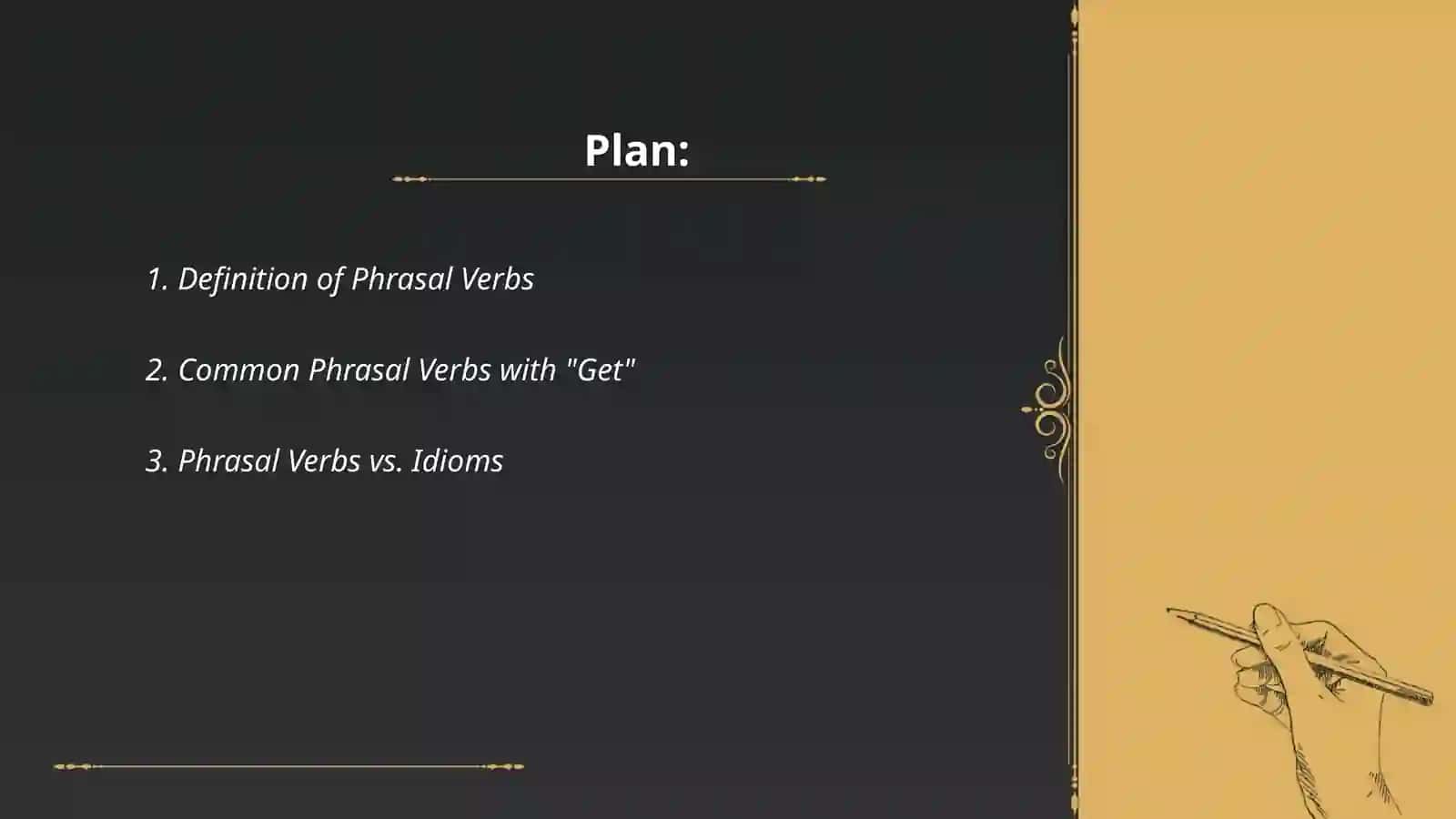 Phrasal Verbs with "Get" 2