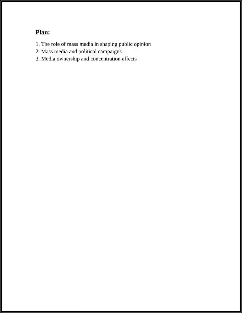 The role of mass media in shaping public opinion 2