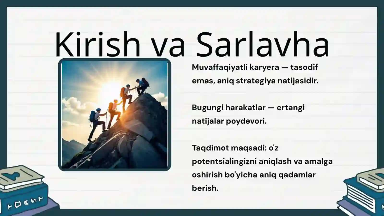 Kasbiy Kamolot: O'z potensialingizni oching 2