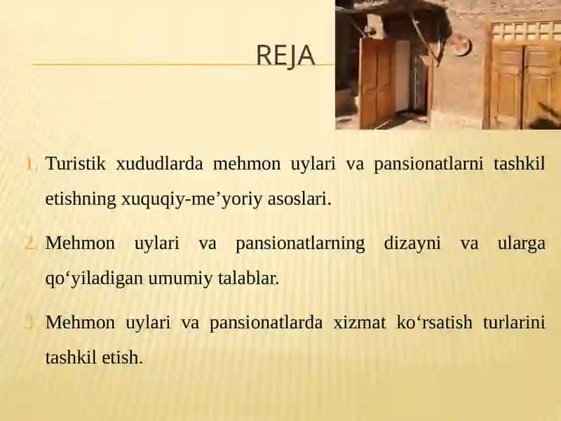 Mehmon uylari va pansionatlar 2