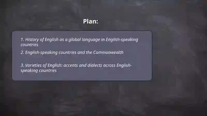 English speaking countries 2