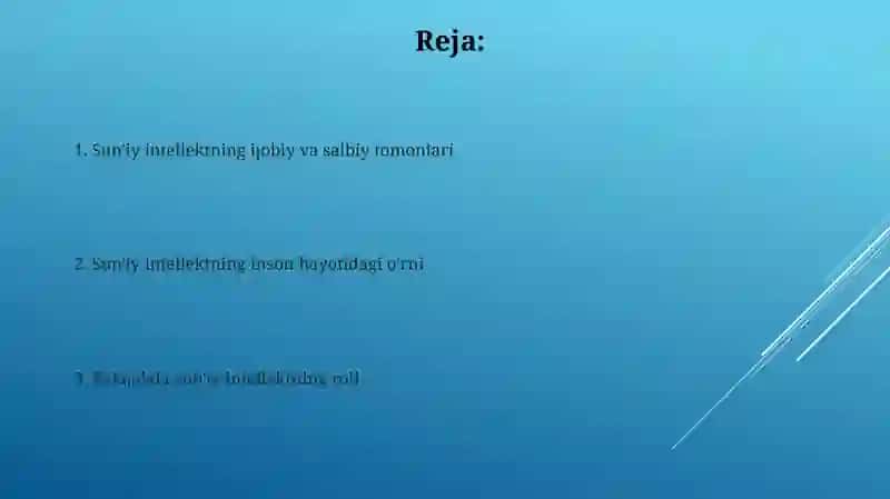Sun'iy Intellektning Inson Hayotidagi O'rni 2