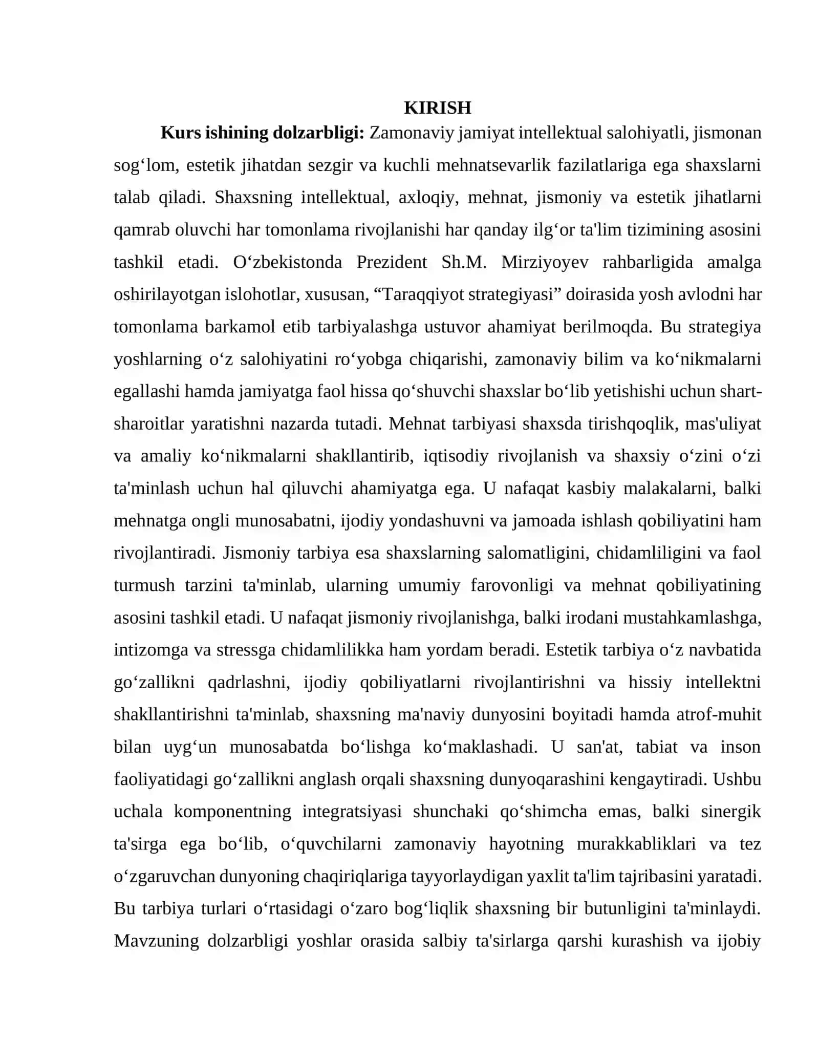 TARBIYALANUVCHILARNING MEHNAT JISMONIY VA ESTETIK TARBIYASI 2