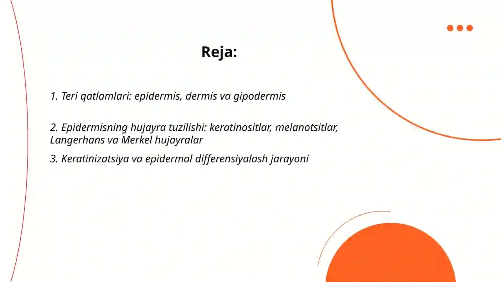 Teri tuzilishi va funksiyasi 2