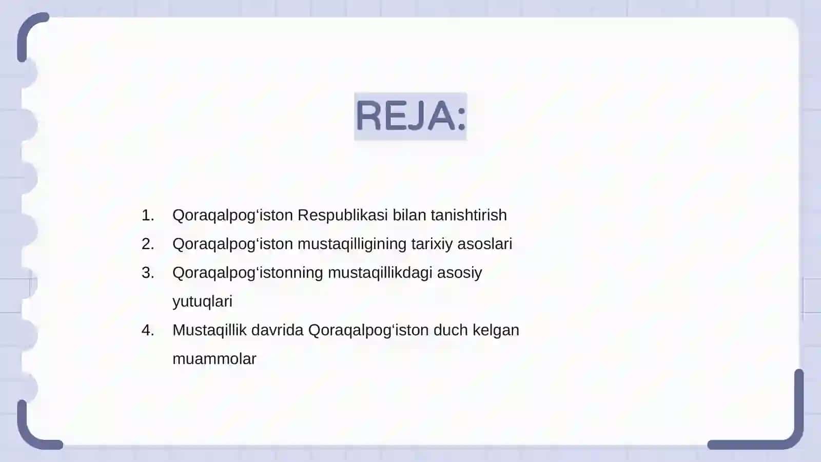 Mustaqillik yillarida Qoraqalpog'iston respublikasi 2