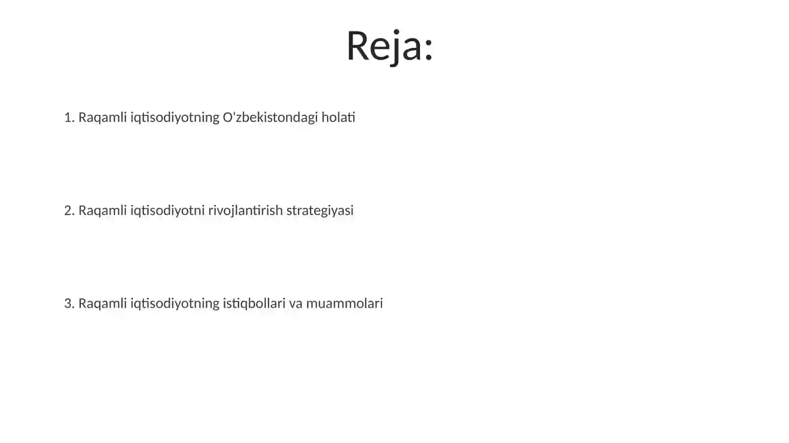 O'zbekistonda raqamli iqtisodiyot 2