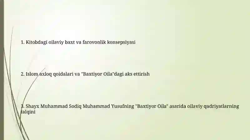 "Baxtiyor oila" 2