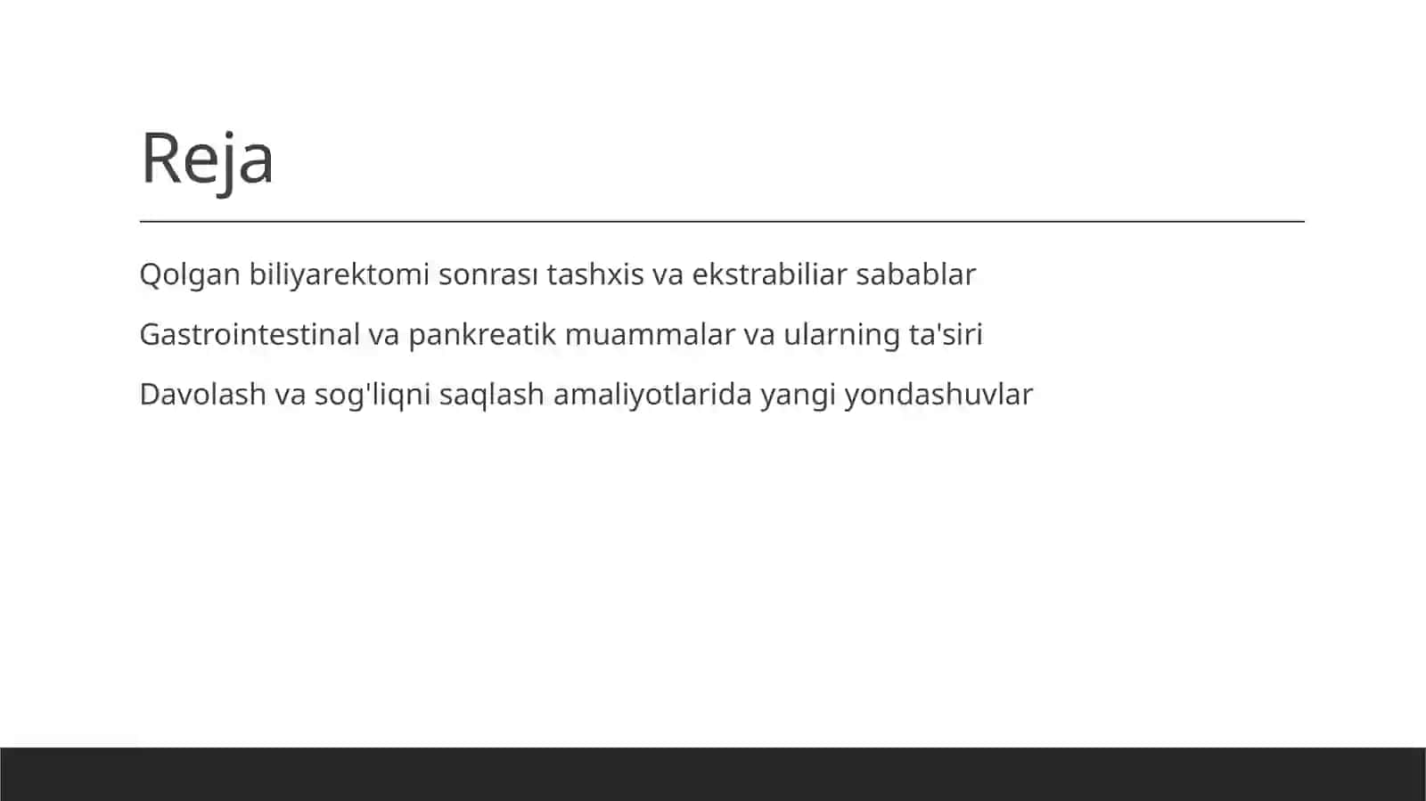 Postxolesistektomik sindrom.Ekstrabiliar sabablar 2