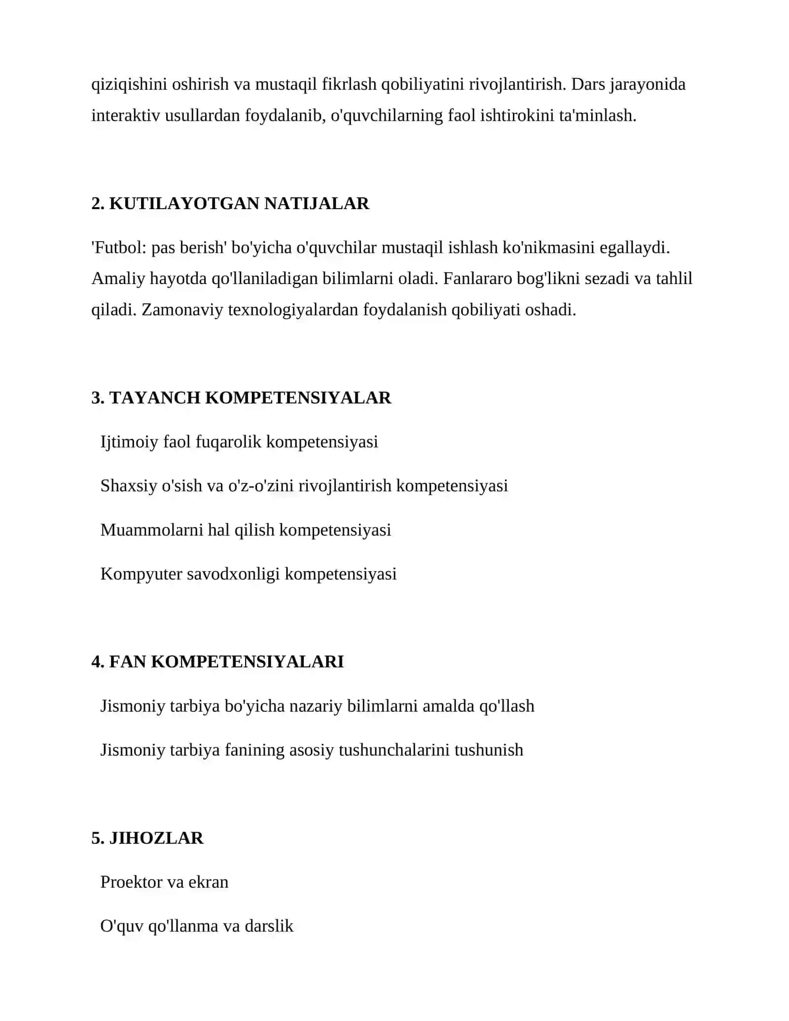 Futbol: pas berish 2