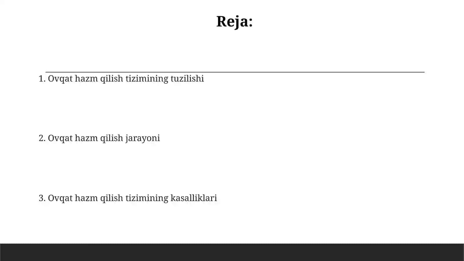 Ovqat hazm qilish tizimi 2