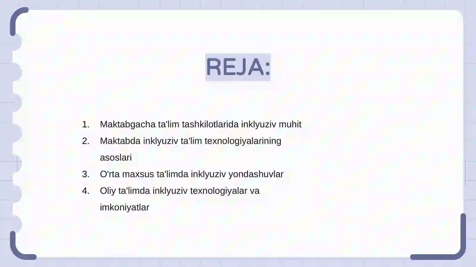 Inklyuziv ta'lim texnologiyalari 2
