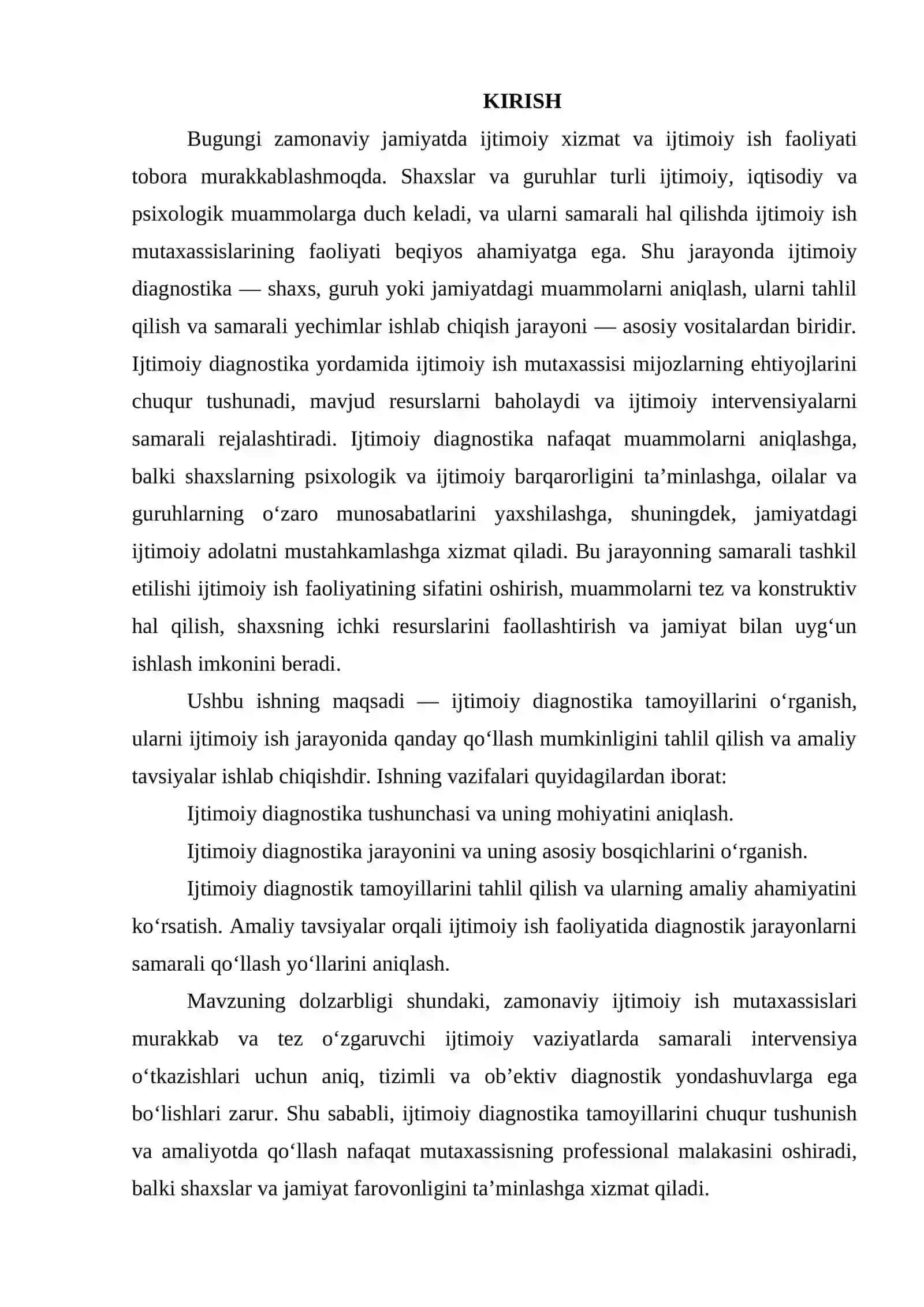 Ijtimoiy diagnostika tamoyillari 2