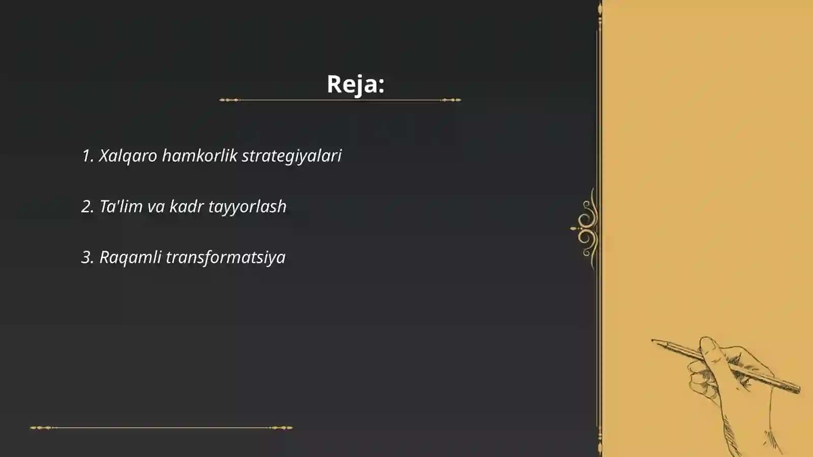 Xalqaro Hamkorlik Strategiyalari 2